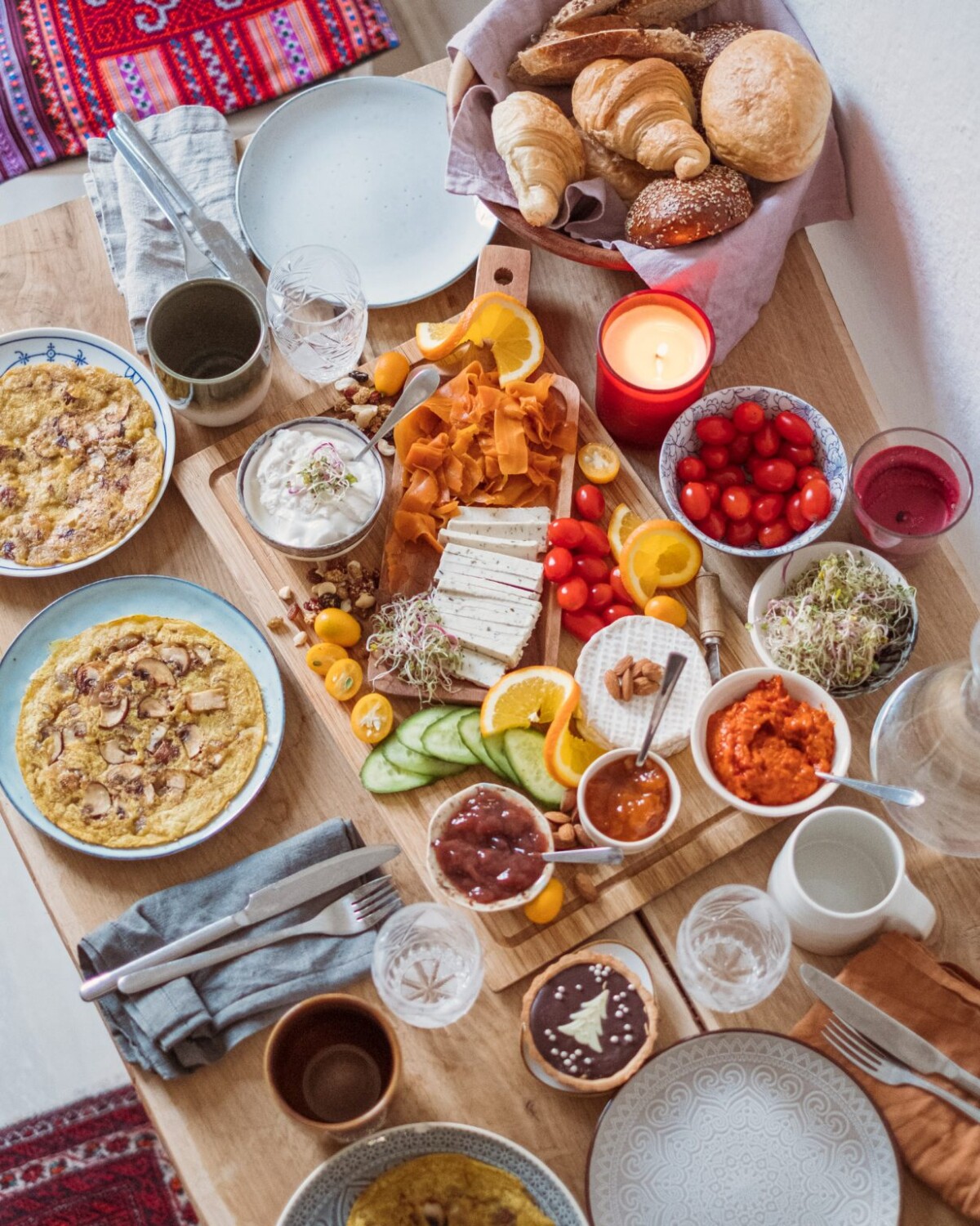 Frühstück am Anreisetag